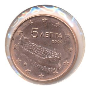 Griekenland 5 eurocent 2009
