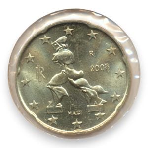Italië 20 eurocent 2008