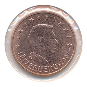 Luxemburg 5 eurocent 2007