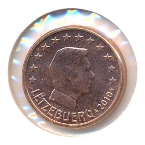 Luxemburg 1 eurocent 2010