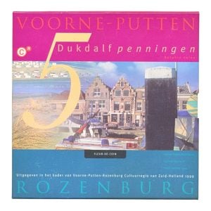 Nederland 5 Dukdalfpenningen 1999 Voorne-Putten