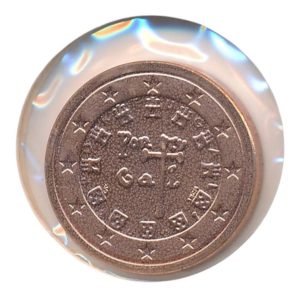 Portugal 1 eurocent 2007