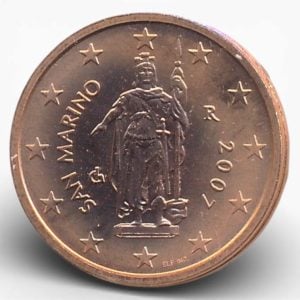 San Marino 2 eurocent 2007