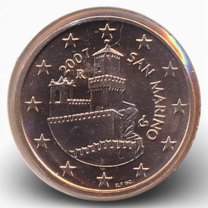 San Marino 5 eurocent 2007