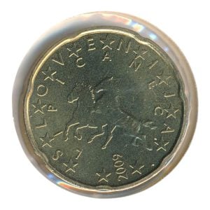 Slovenië 20 eurocent 2009