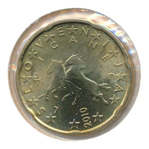 Slovenië 20 eurocent 2010