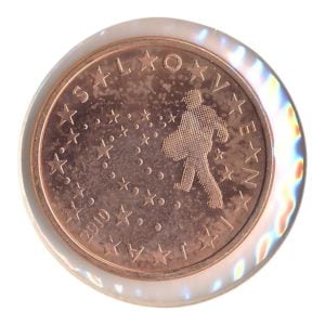 Slovenië 5 eurocent 2010
