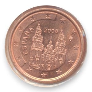 Spanje 1 eurocent 2008