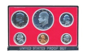 Verenigde Staten Dollarmunten 1975/1976 Proof set in plastic cassette