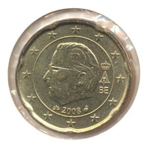 België 20 eurocent 2008