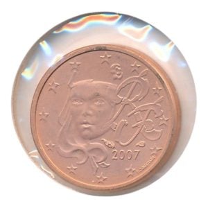 Frankrijk 1 eurocent 2007