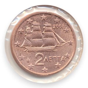 Griekenland 2 eurocent 2008