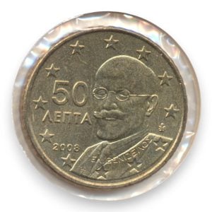 Griekenland 50 eurocent 2008