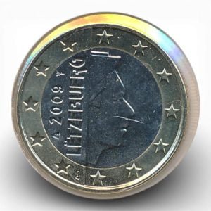 Luxemburg 1 euro 2009