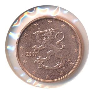 Finland 1 eurocent 2007