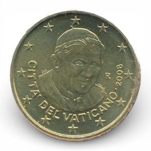 Vaticaanstad 10 eurocent 2008