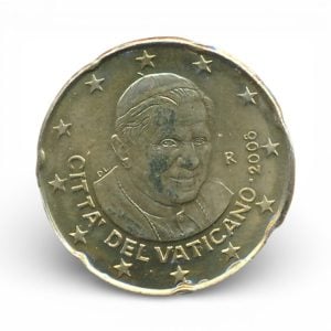 Vaticaanstad 20 eurocent 2008