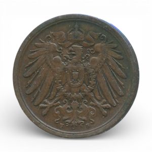 Duitse Rijk 2 Pfennig 1912-F