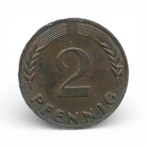 BRD 2 Pfennig 1966-G