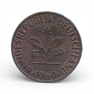 BRD 2 Pfennig 1969-F