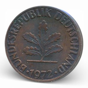 BRD 2 Pfennig 1972-F