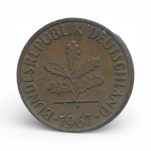 BRD 2 Pfennig 1967-F