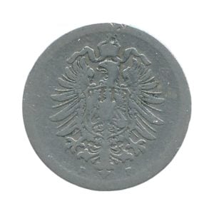 Duitse Rijk 5 Pfennig 1874-F