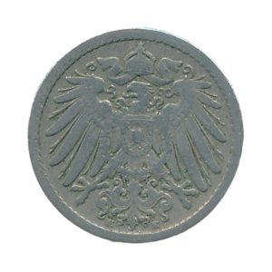 Duitse Rijk 5 Pfennig 1895-E