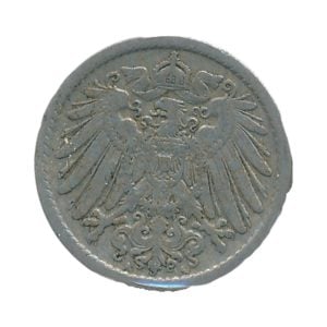 Duitse Rijk 5 Pfennig 1900-A