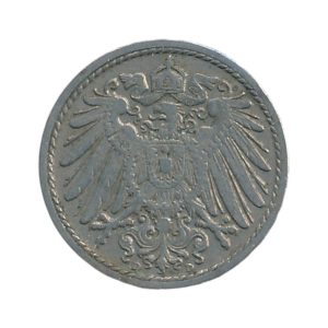 Duitse Rijk 5 Pfennig 1908-D