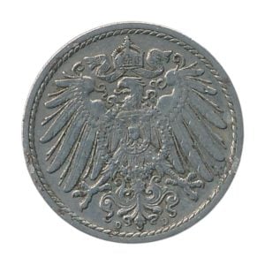 Duitse Rijk 5 Pfennig 1909-D