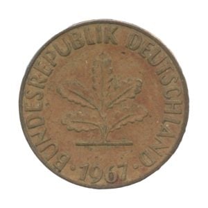 BRD 5 Pfennig 1967-D