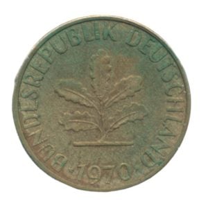 BRD 5 Pfennig 1970-J