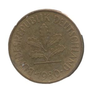 BRD 5 Pfennig 1980-J