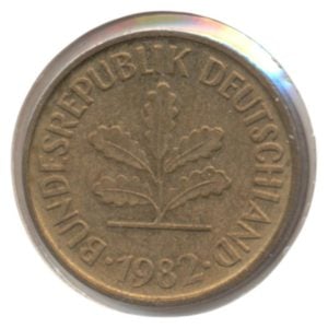BRD 5 Pfennig 1982-F