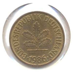 BRD 5 Pfennig 1986-D