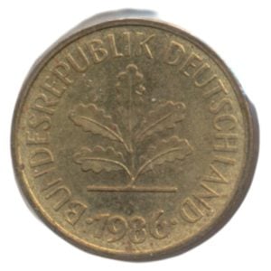 BRD 5 Pfennig 1986-J