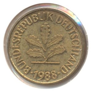 BRD 5 Pfennig 1988-F