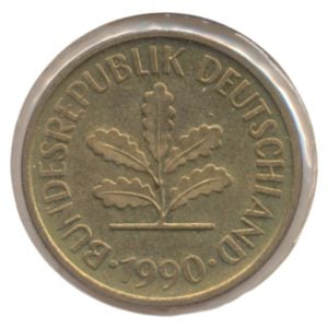 BRD 5 Pfennig 1990-A