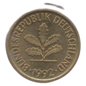 BRD 5 Pfennig 1992-F