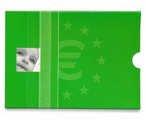 Duitsland Euroset Geboortejaar 2004 met Babypenning