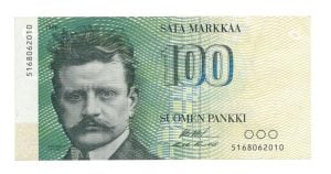 Finland 100 Mark 1986