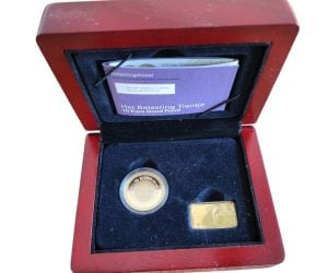 Nederland 10 euro goud proof 2008 Belastingdienst in cassette