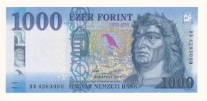 Hongarije 1.000 Forint 2017