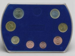 Monaco Euromuntset 2001 in cassette