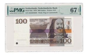 Nederland 100 Gulden 1970 Michiel de Ruyter PMG 667