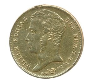 Nederland Gouden tientje 1825 B Willem 1