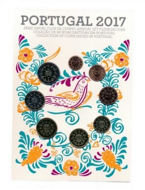 Portugal Euromunten Jaarset 2017 FDC