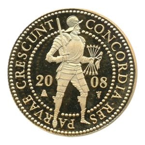 Nederland Gouden Dubbele Dukaat 2008