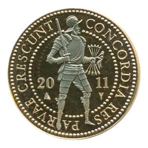 Nederland Gouden Dubbele Dukaat 2011